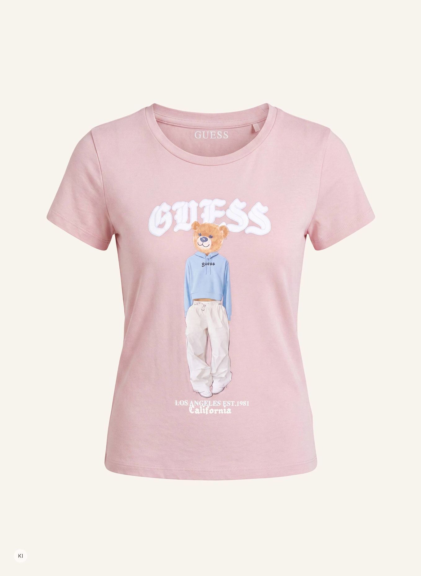 GUESS T-Shirt: PINK