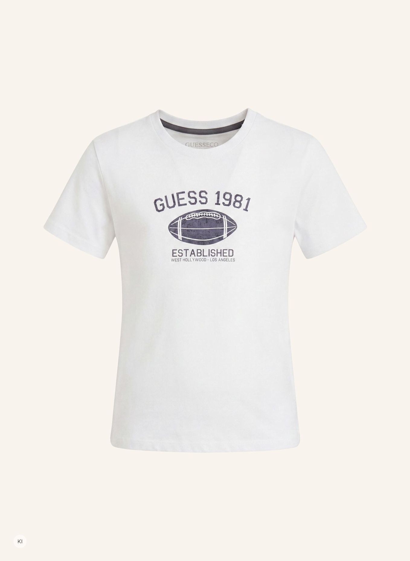 GUESS T-Shirt: WEISS