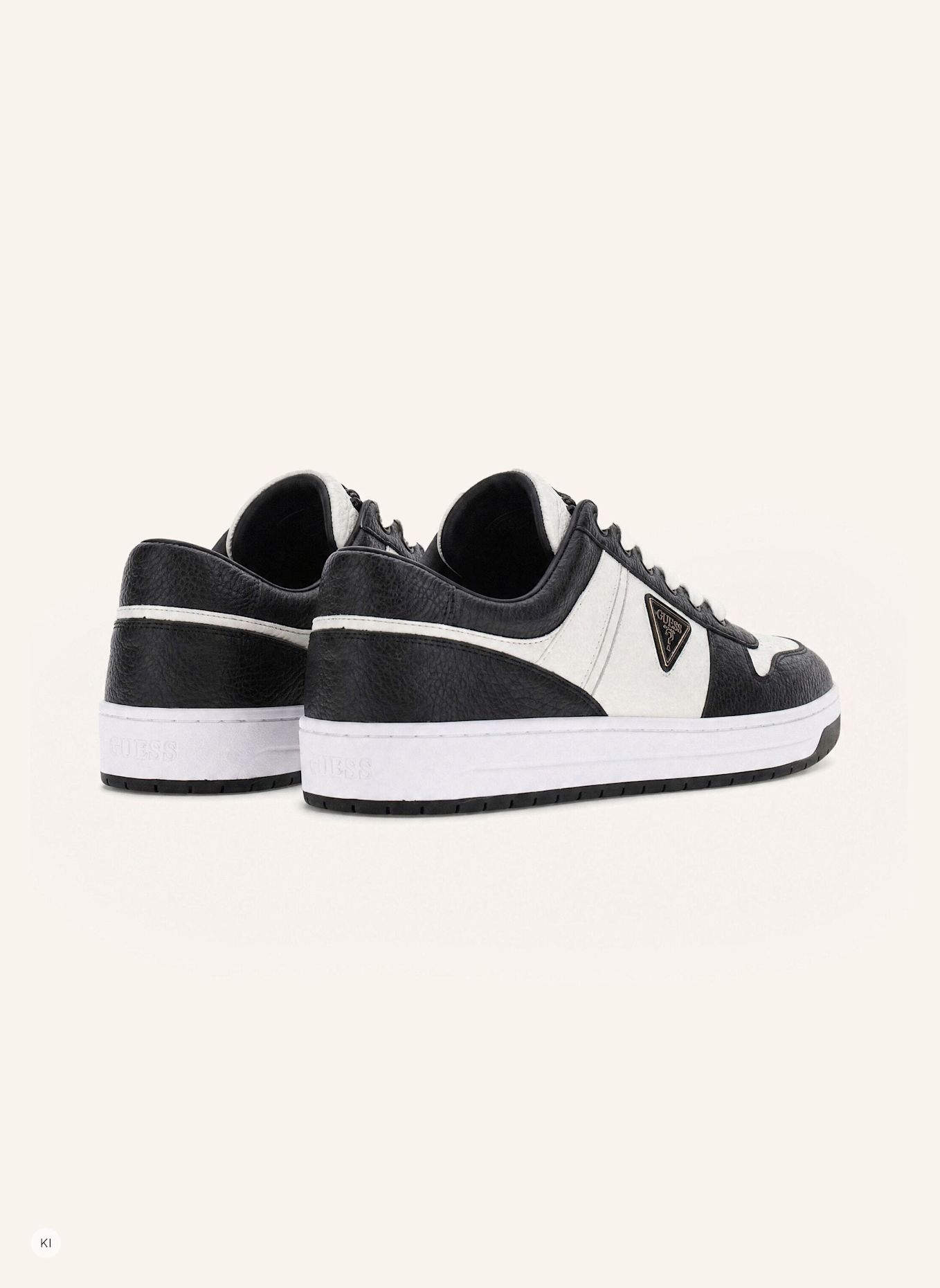 GUESS Court Sneaker UDDENT: SCHWARZ