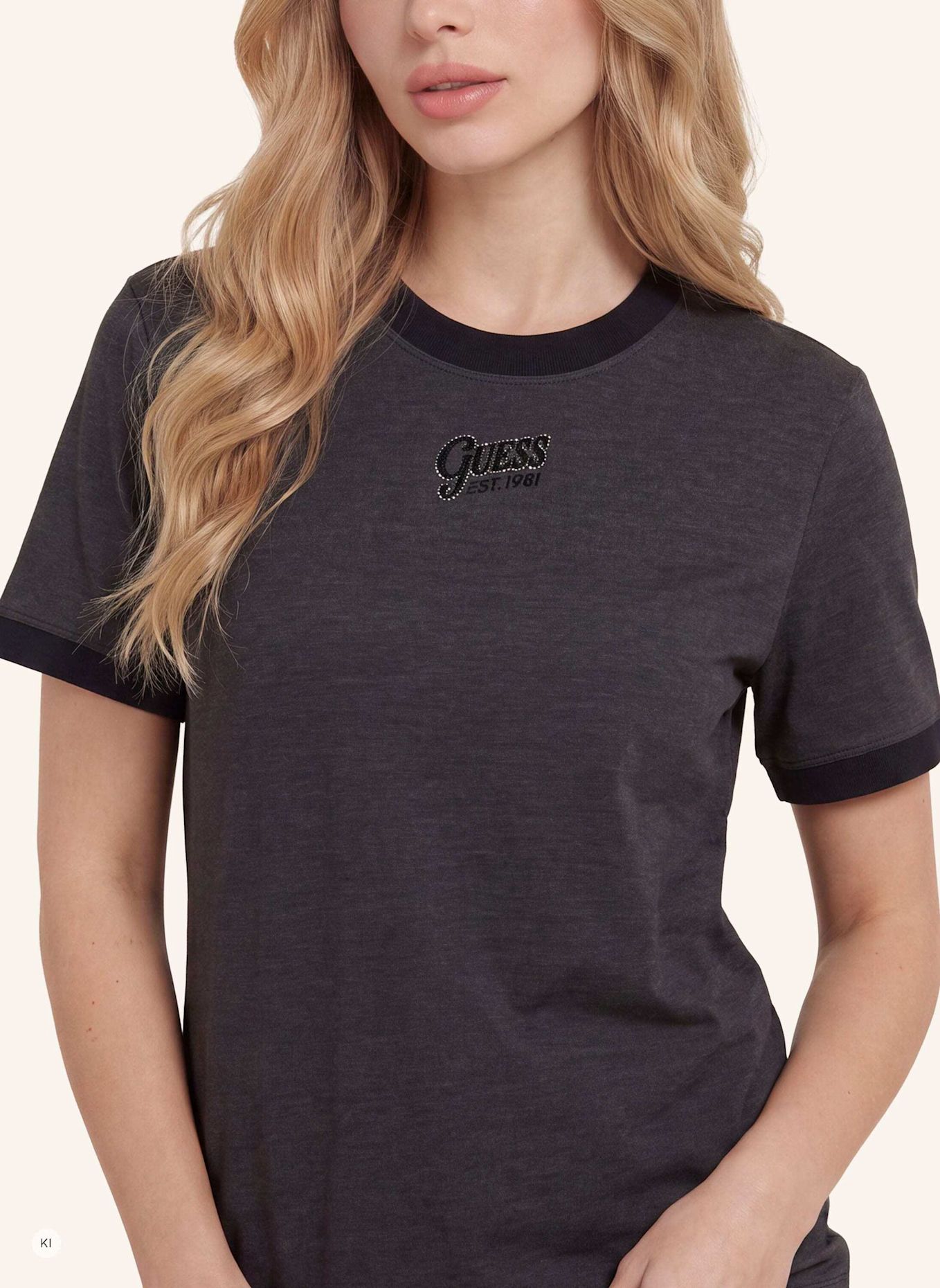 GUESS T-Shirt: GRAU