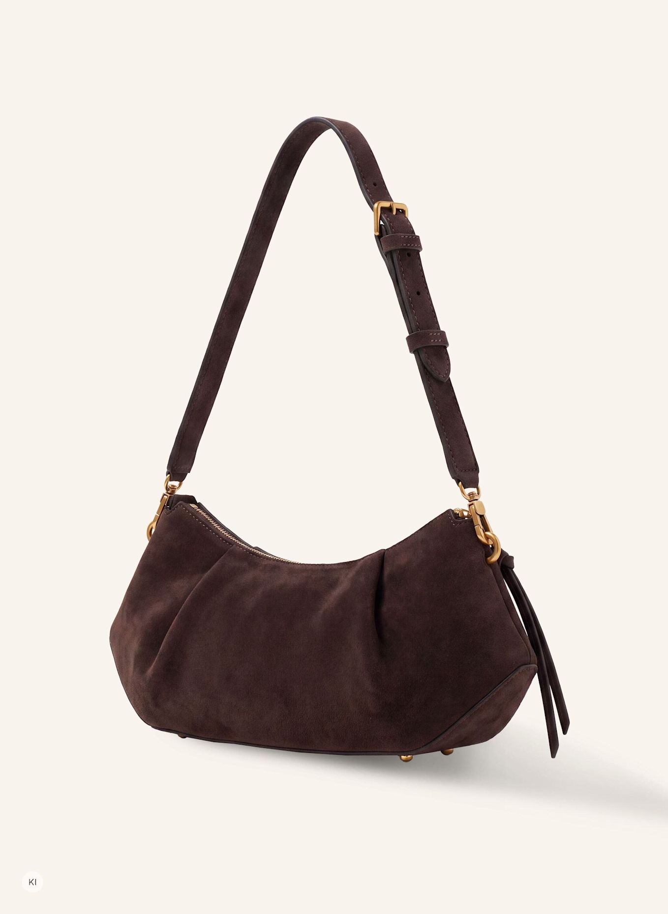 GUESS Handtasche: DUNKELBRAUN
