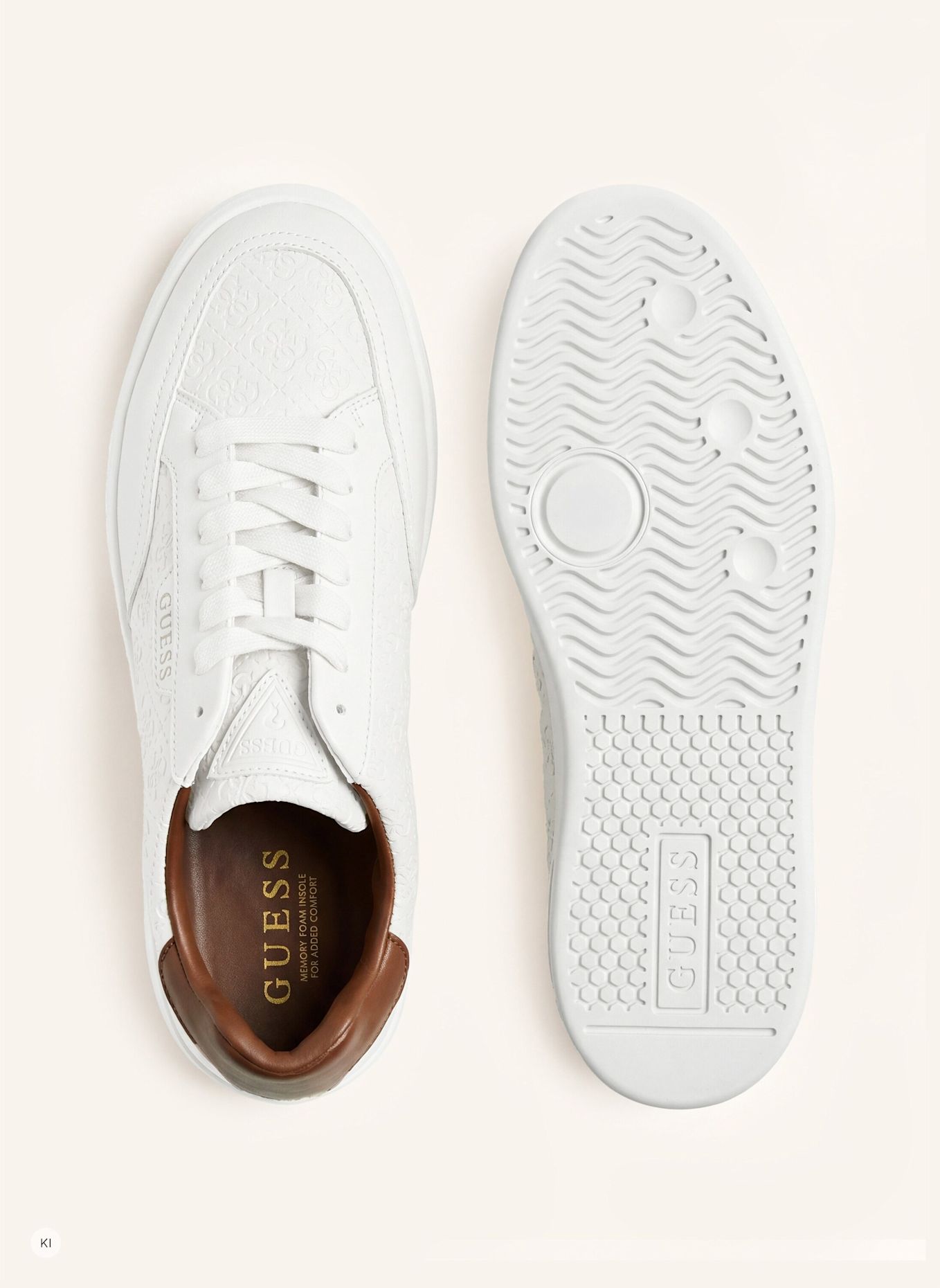 GUESS Court Sneaker YUJEN: WEISS