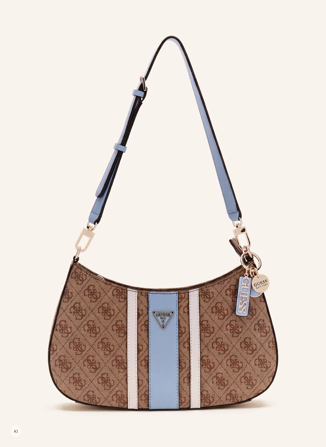 GUESS Handtasche NOELLE: BRAUN