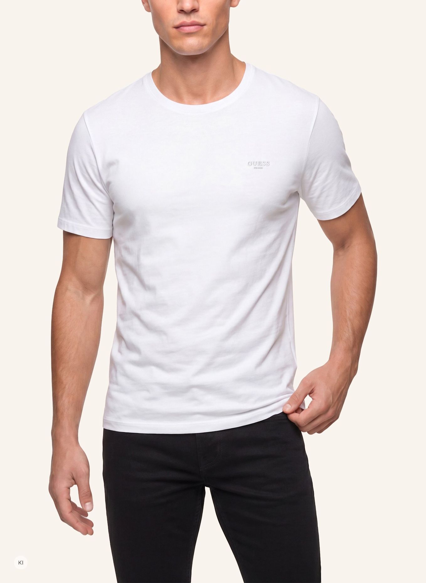 GUESS T-Shirt: WEISS