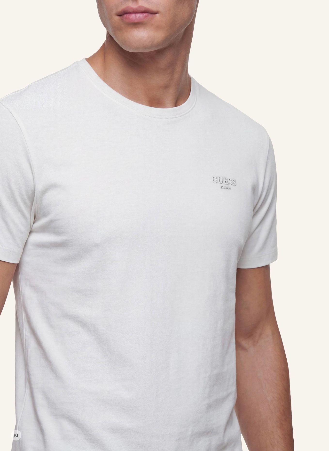 GUESS T-Shirt: WEISS
