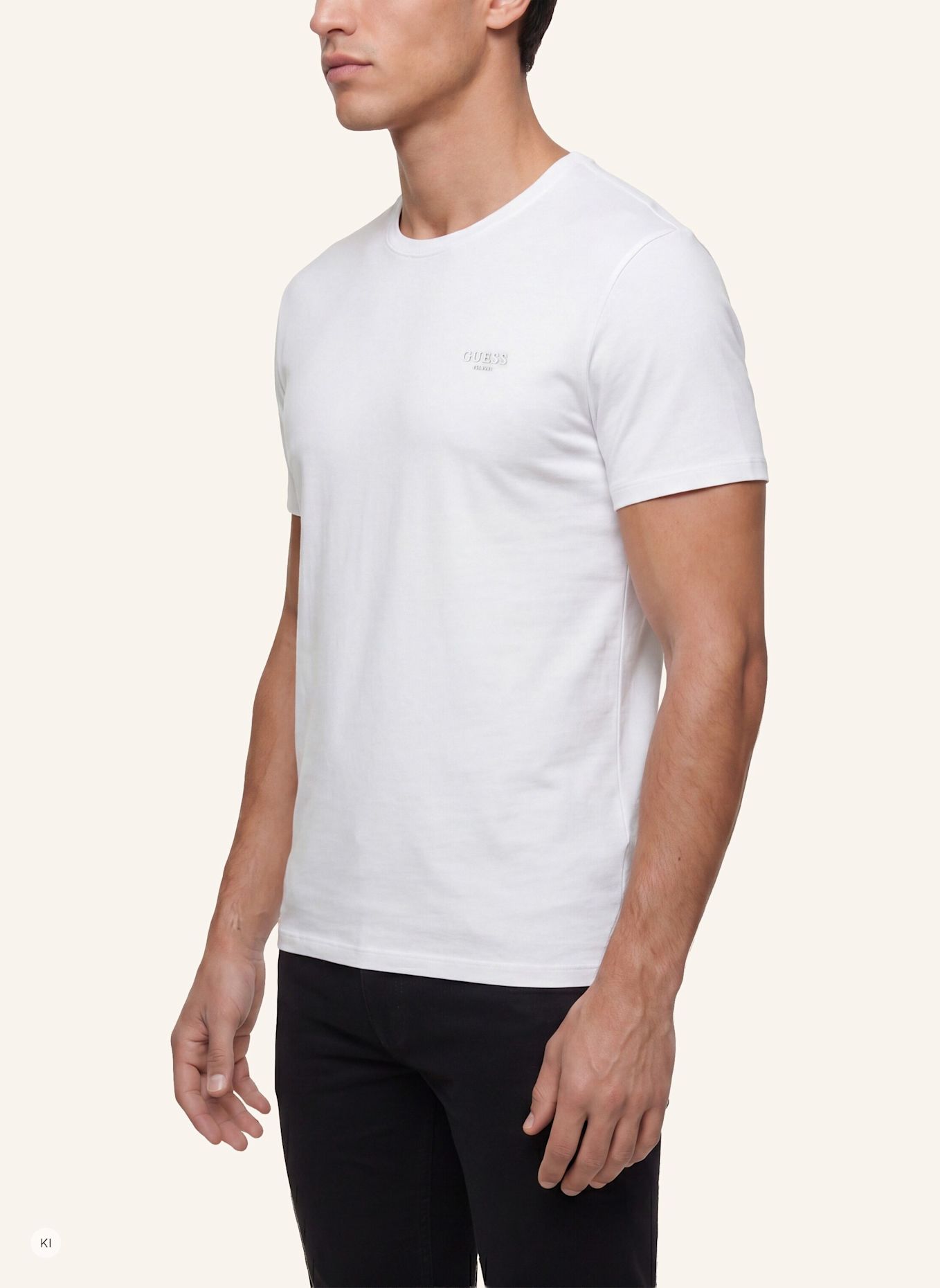 GUESS T-Shirt: WEISS