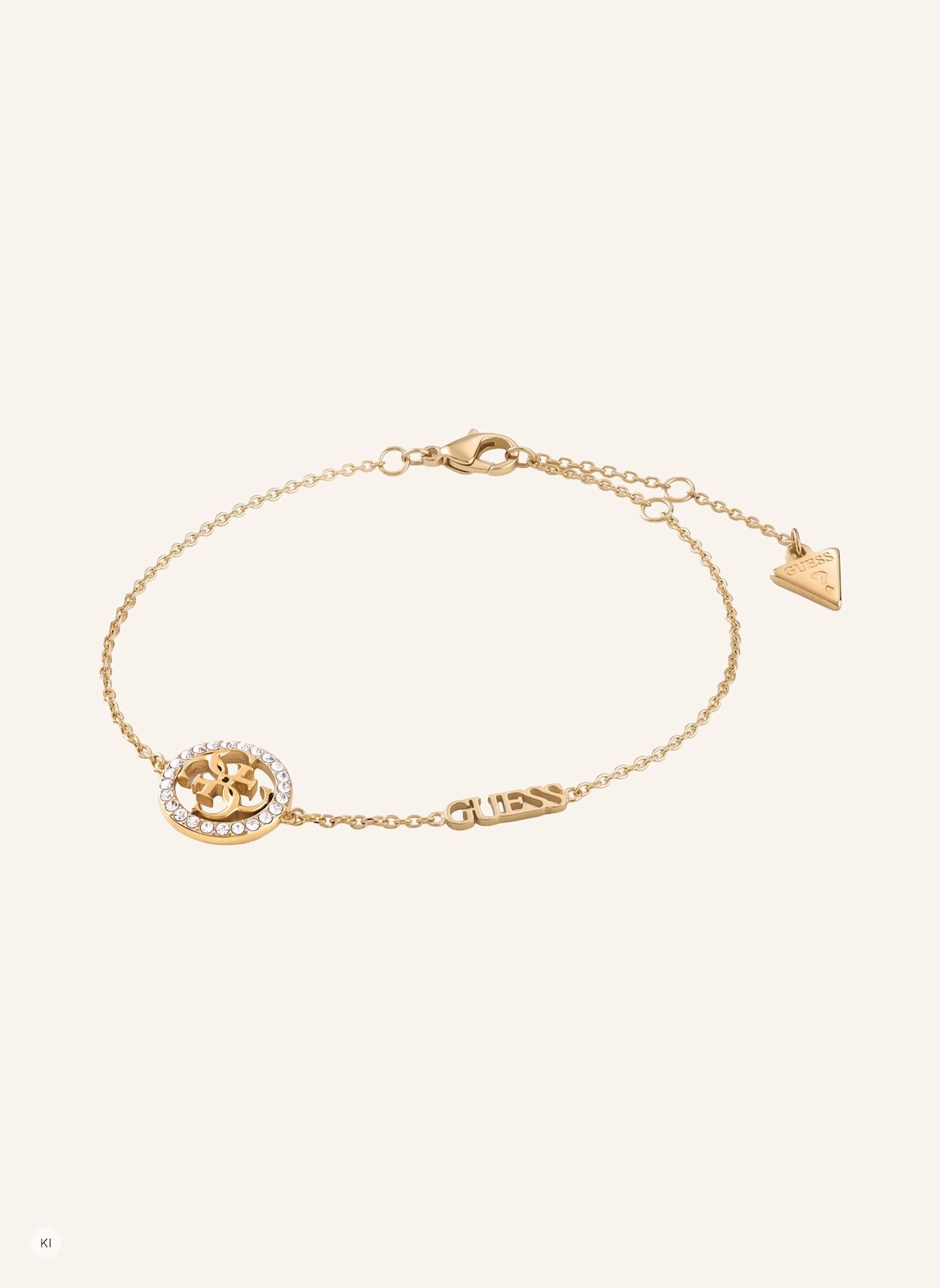 GUESS Armkette LIFE IN 4G: GOLD