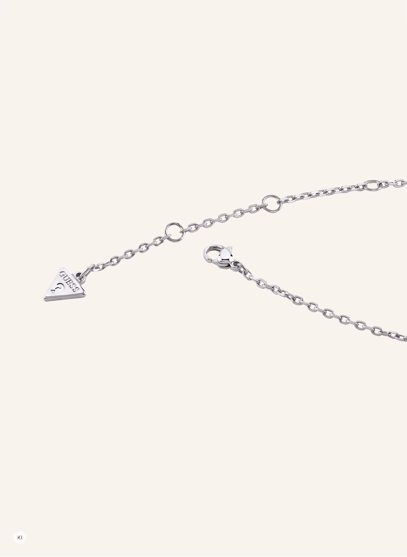 GUESS Halskette MOON DROPS: SILBER