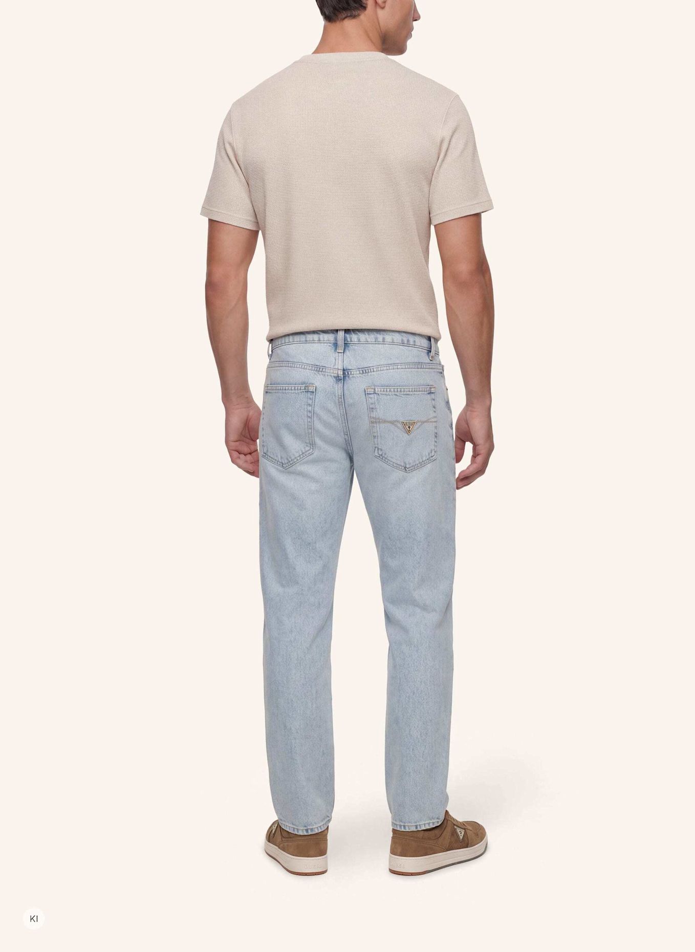 GUESS Wide Leg DAMON: HELLBLAU