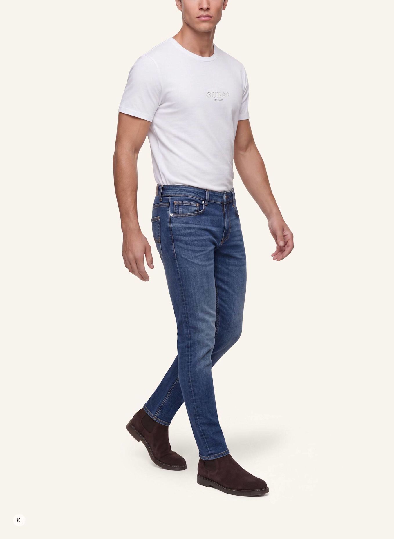 GUESS Skinny MIAMI: BLAU
