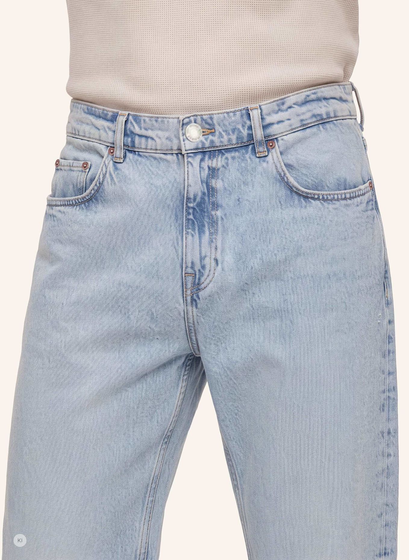 GUESS Wide Leg DAMON: HELLBLAU