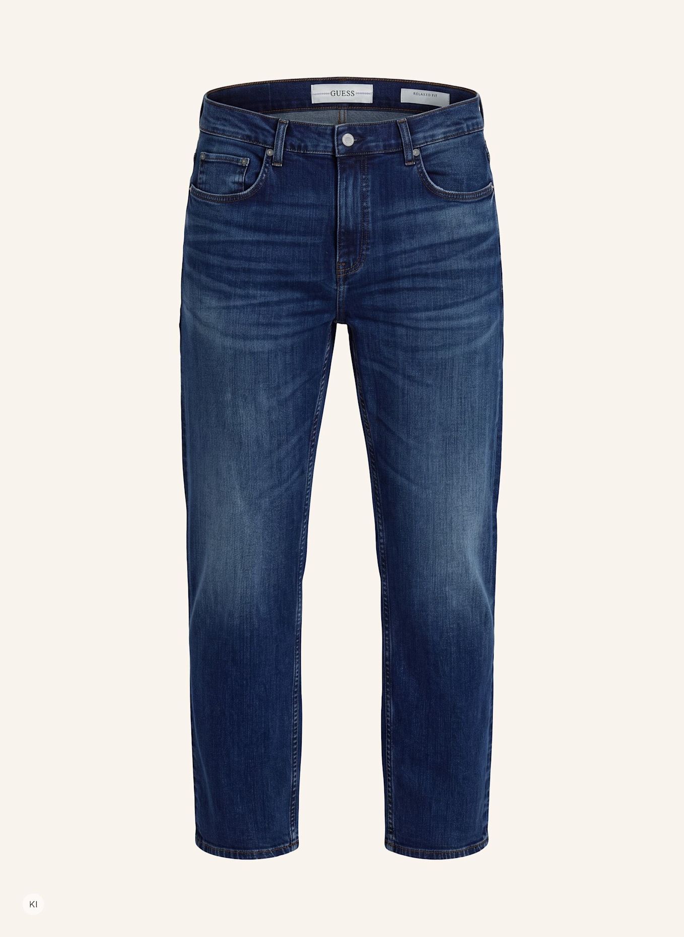 GUESS Wide Leg DAMON: BLAU
