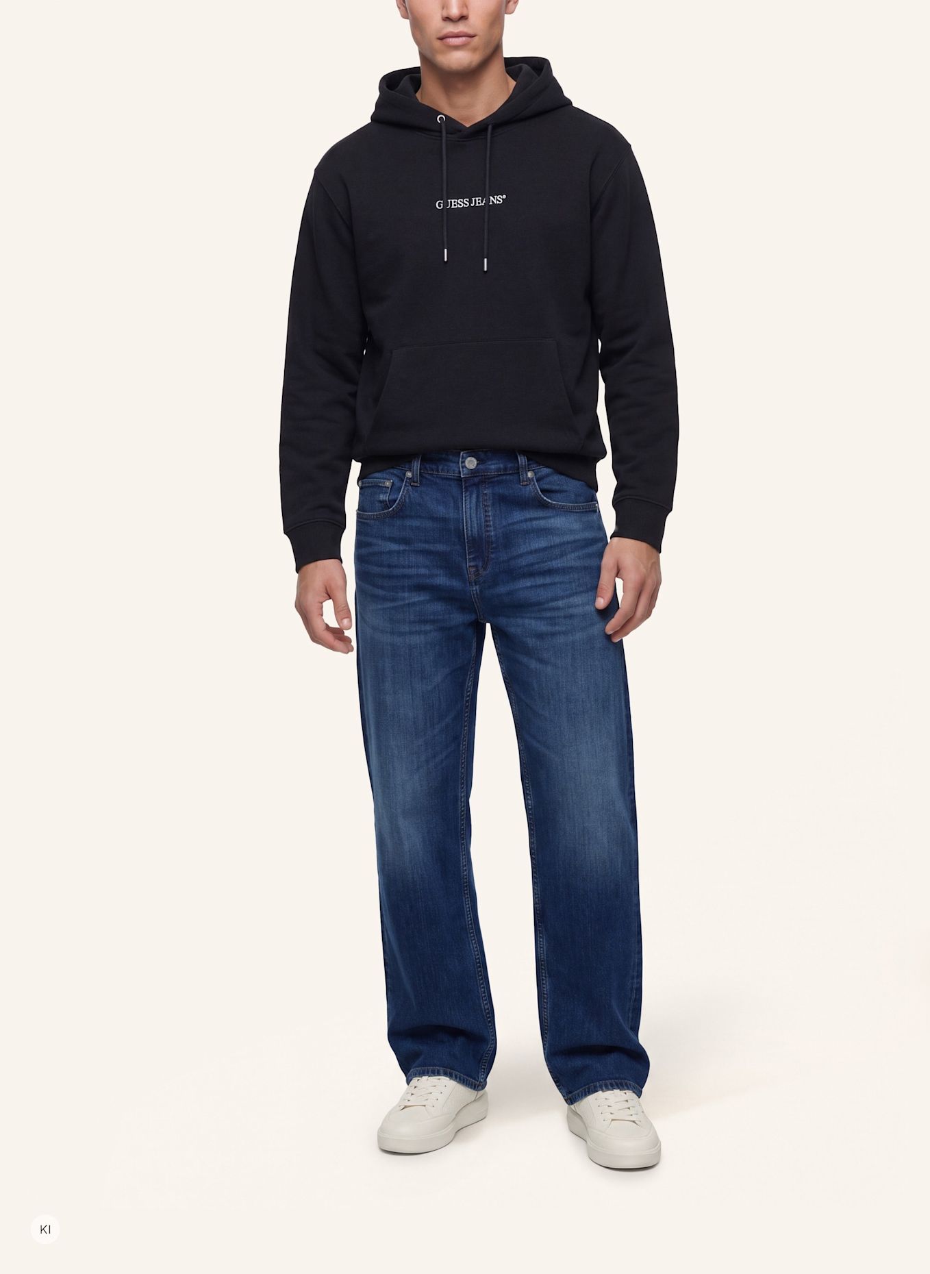 GUESS Wide Leg DAMON: BLAU