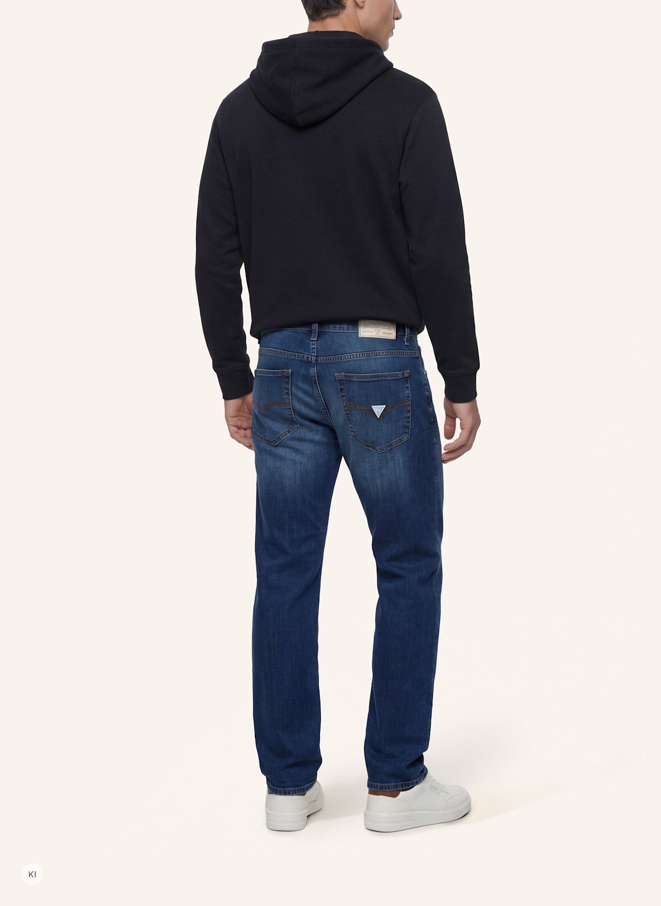 GUESS Wide Leg DAMON: BLAU