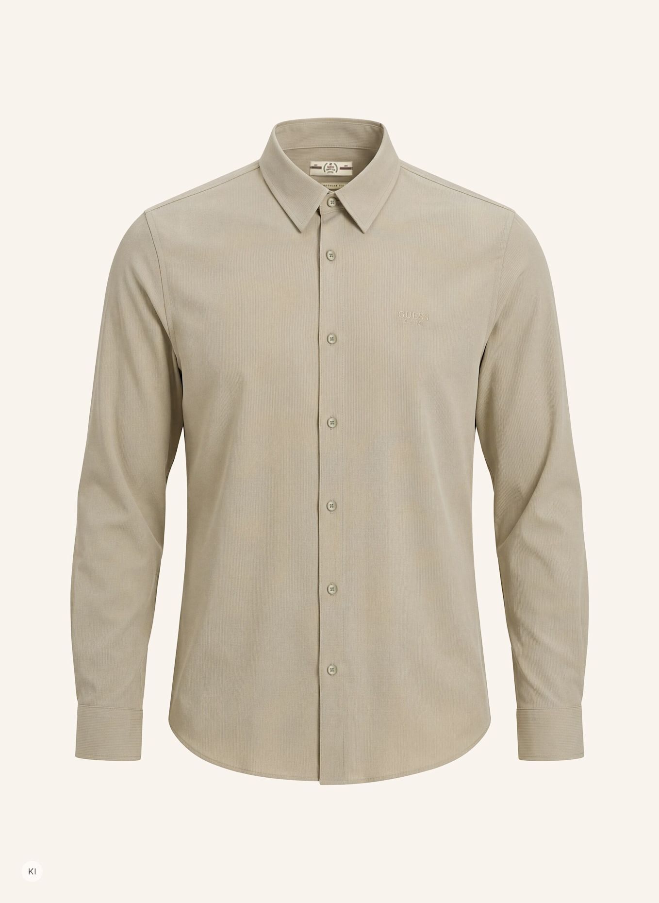 GUESS Freizeithemd: BEIGE