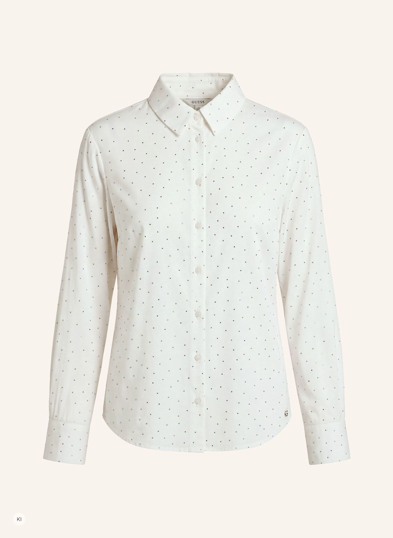 GUESS Bluse: WEISS