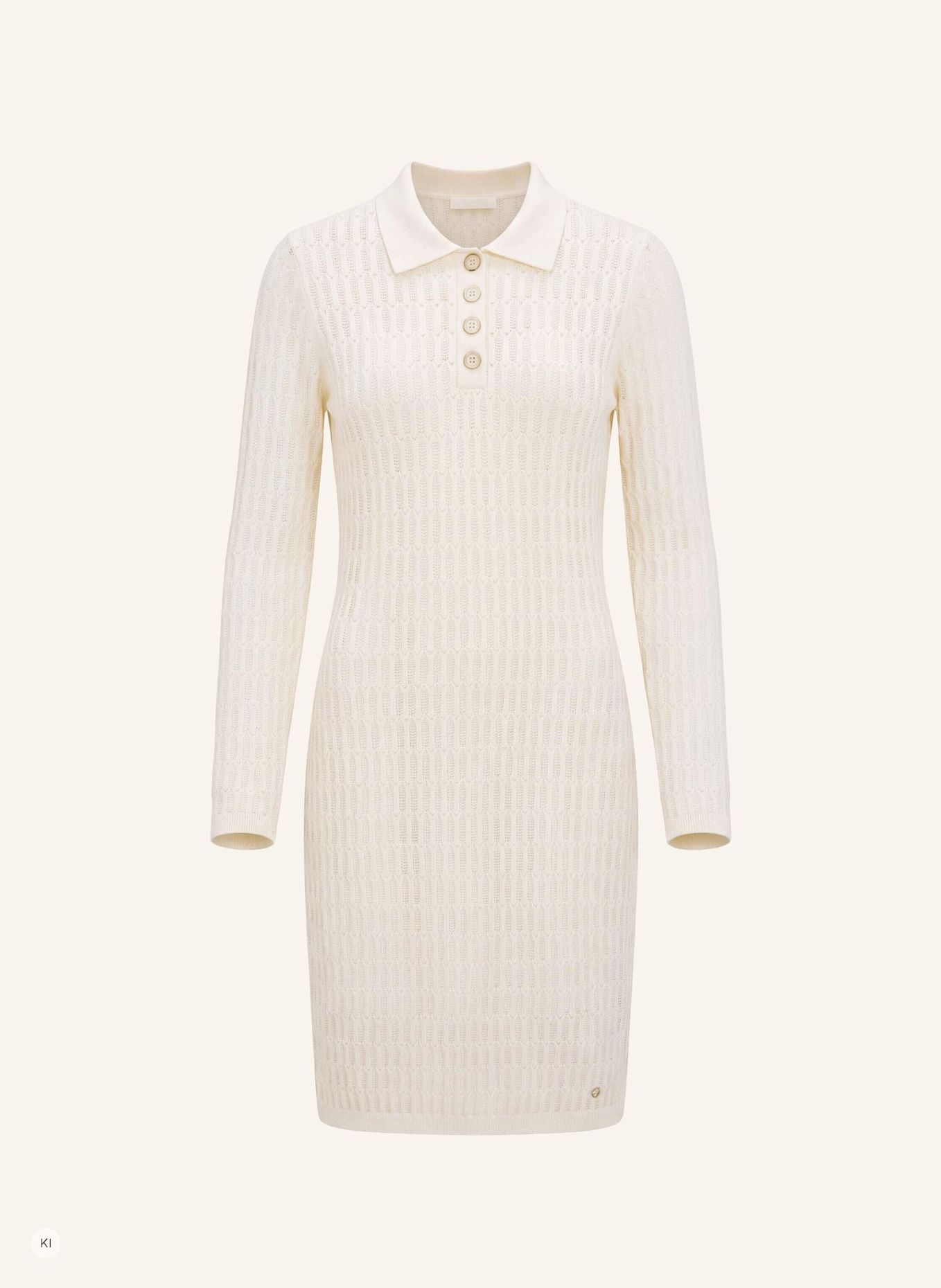 GUESS Bodycon-Kleid: WEISS