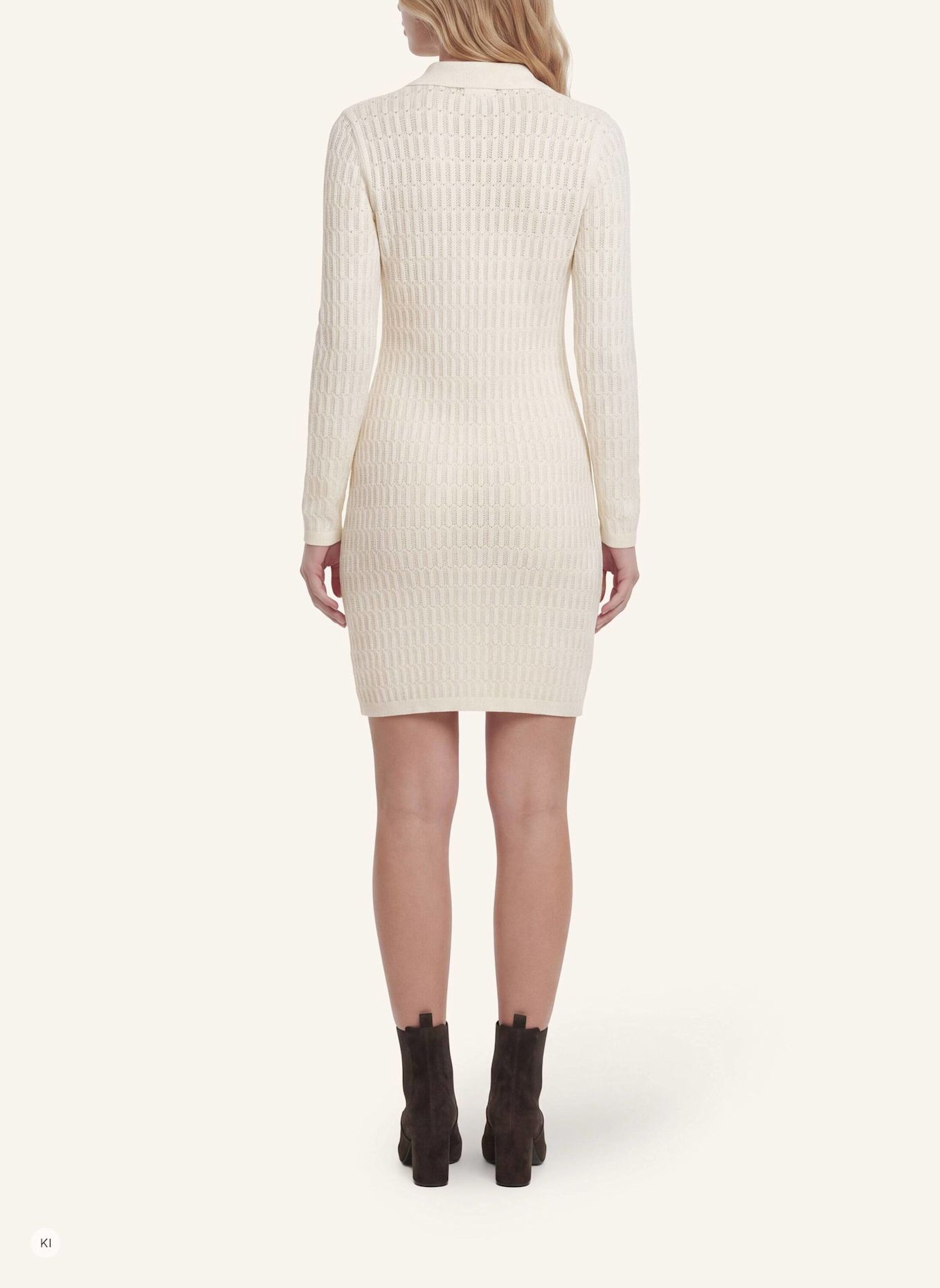 GUESS Bodycon-Kleid: WEISS