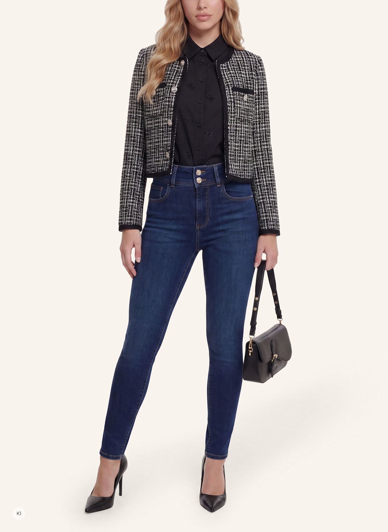 GUESS Skinny: BLAU