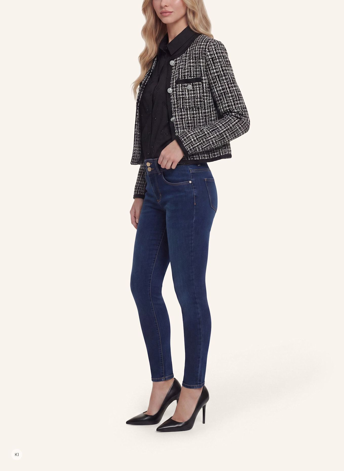 GUESS Skinny: BLAU