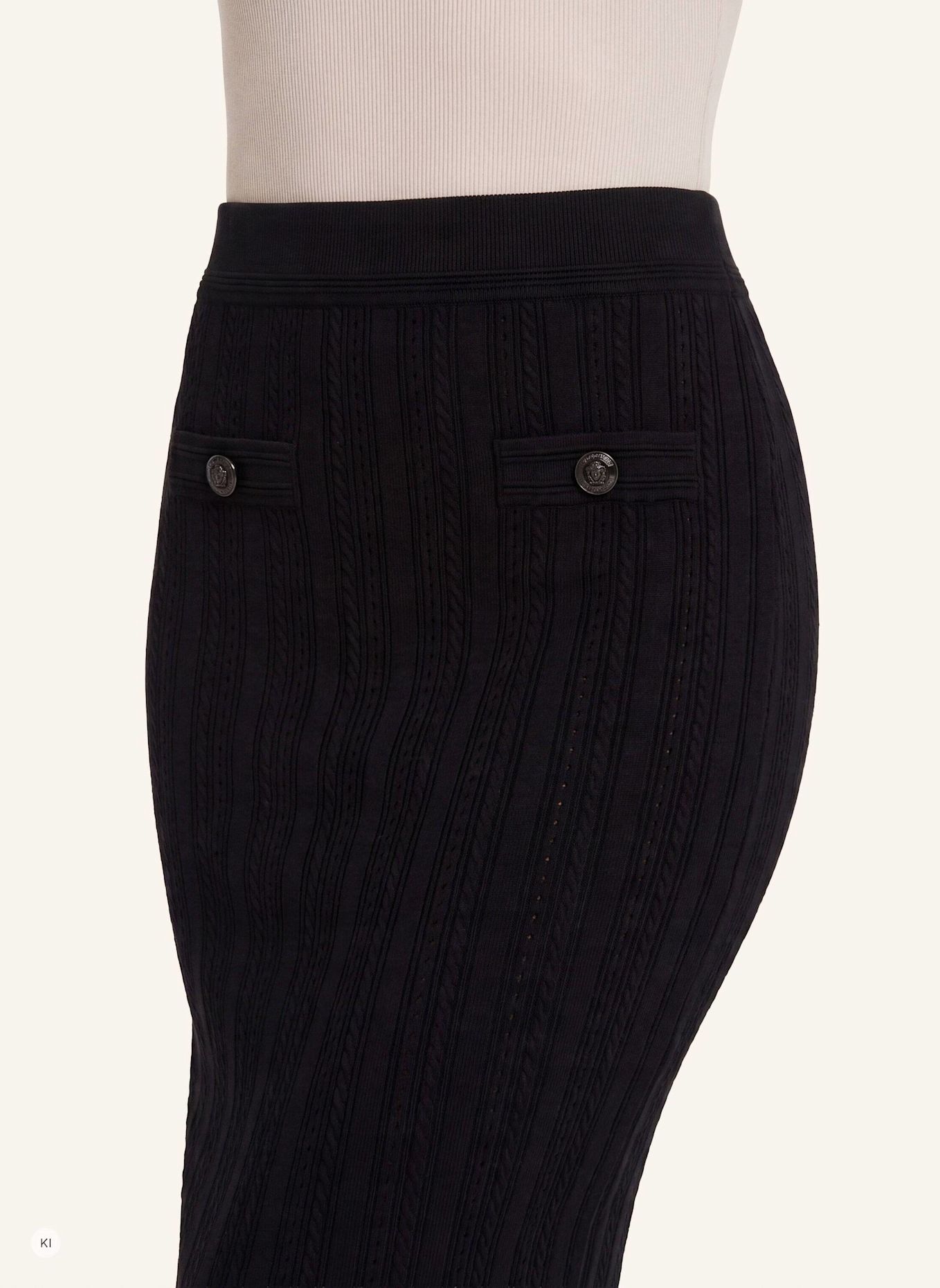 GUESS Stiftrock: SCHWARZ