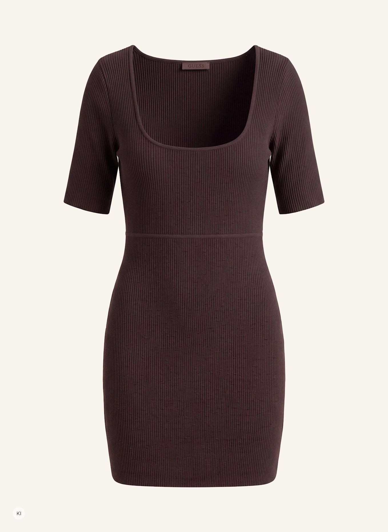 GUESS Bodycon-Kleid: DUNKELBRAUN
