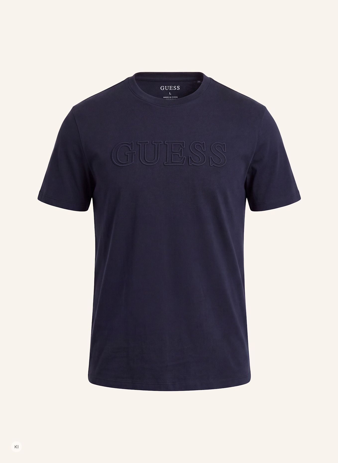 GUESS T-Shirt: DUNKELBLAU