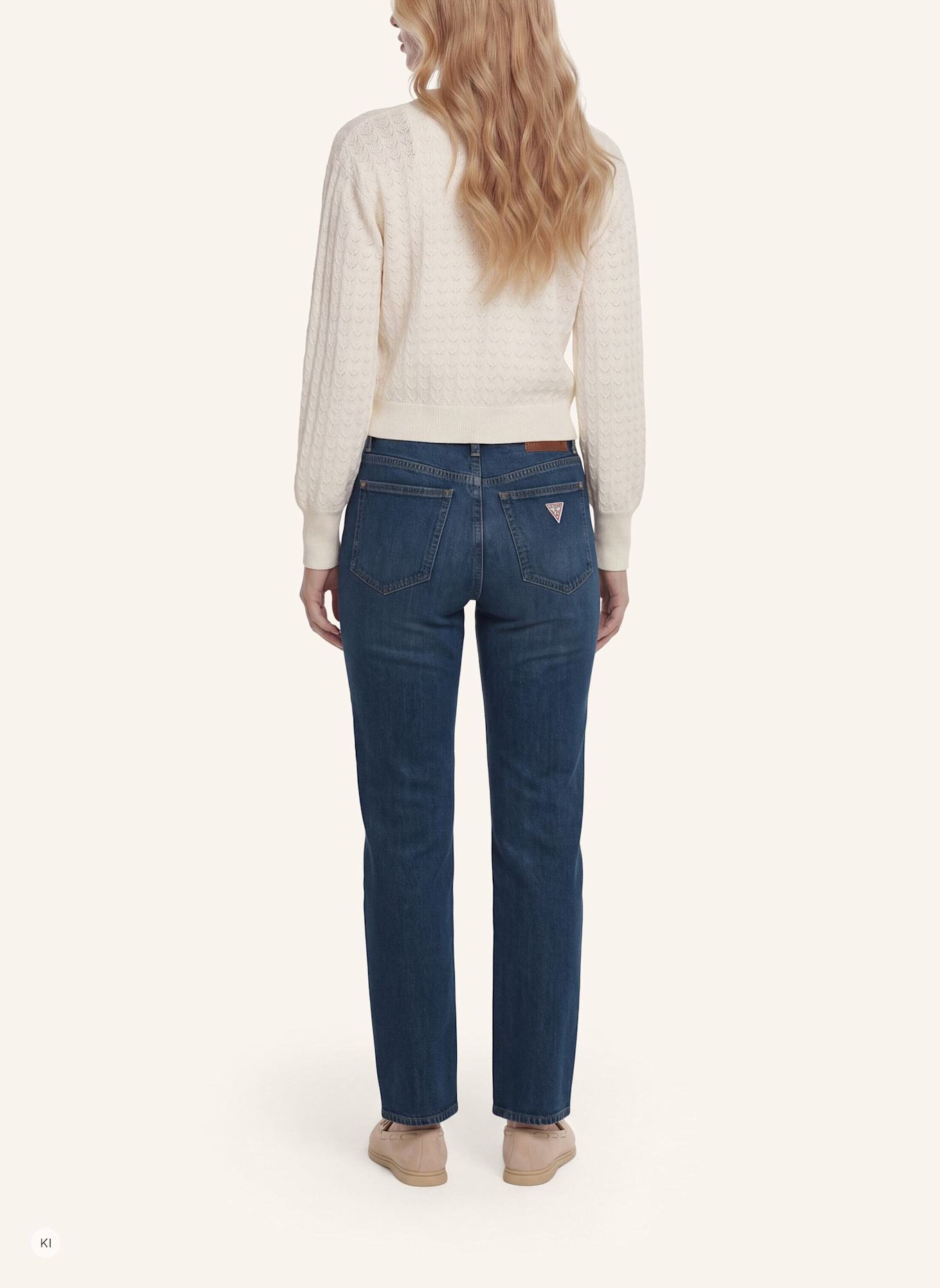 GUESS Strickjacken Cardigan: CREME
