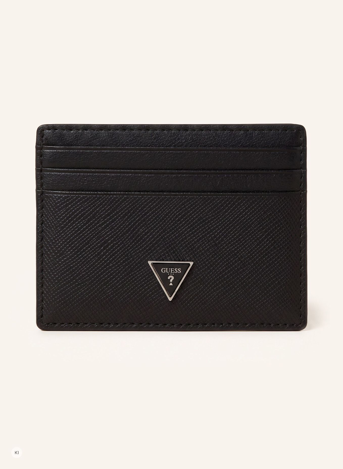 GUESS Karten- Und Ausweisetui MILANO: SCHWARZ