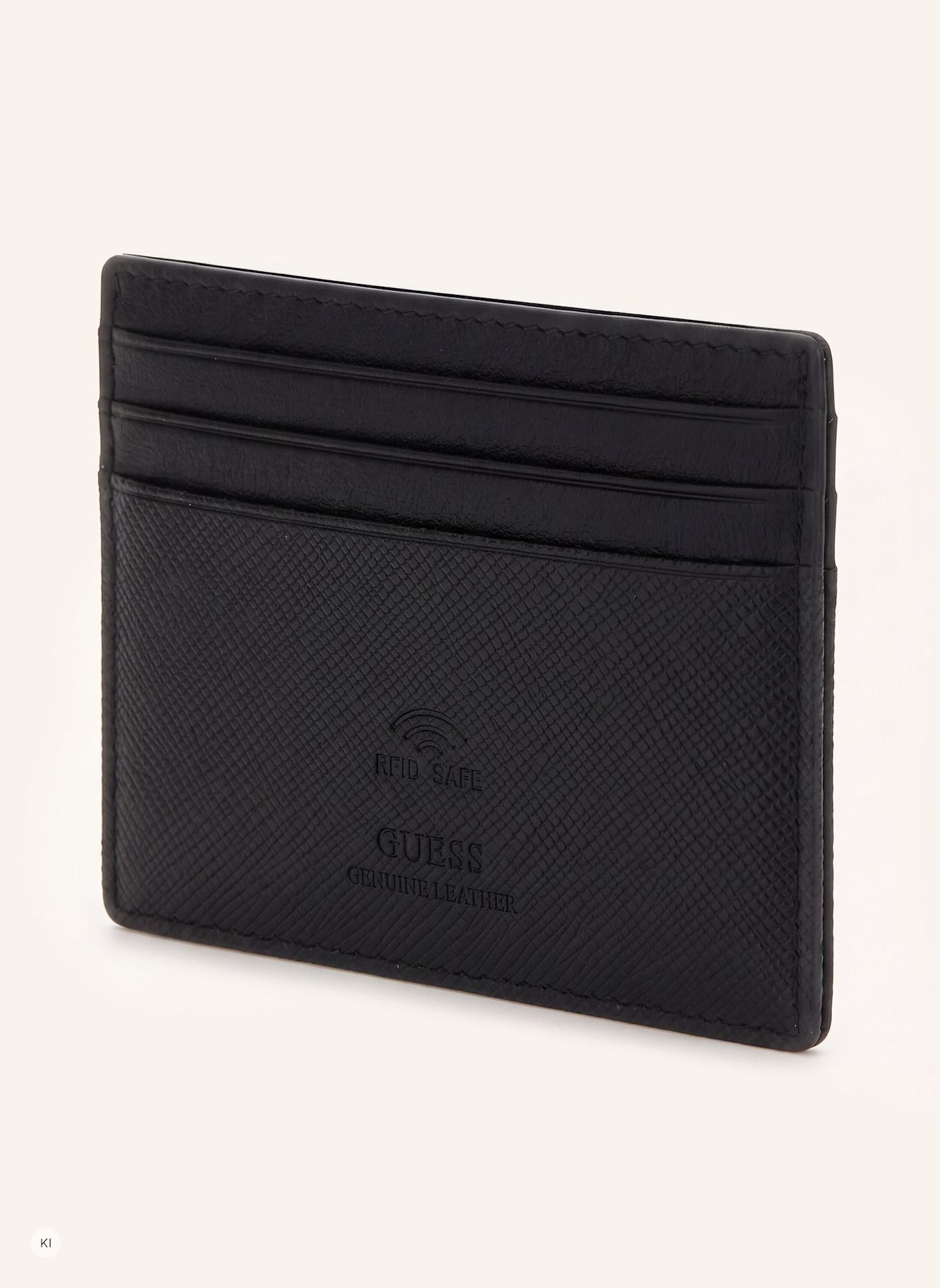 GUESS Karten- Und Ausweisetui MILANO: SCHWARZ
