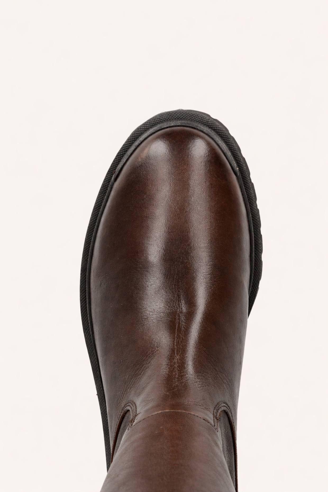 PAVEMENT Stiefel MANDY: BRAUN