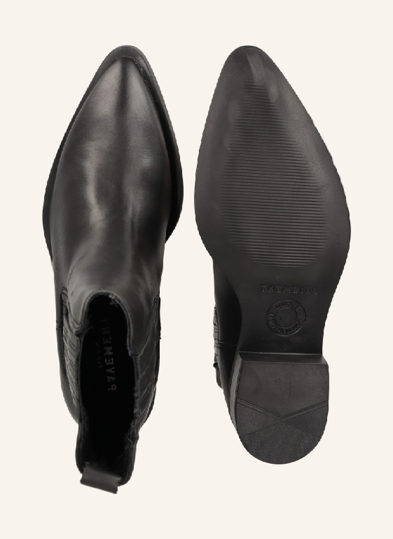 PAVEMENT Stiefelette SHANI: SCHWARZ