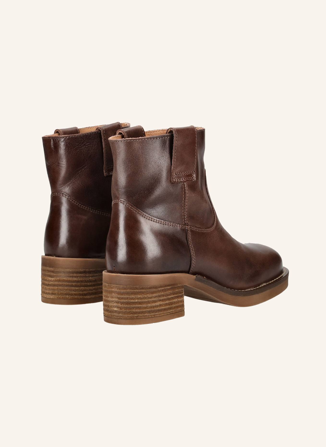 PAVEMENT Enkellaarsjes JENNY VINTAGE: BRUIN