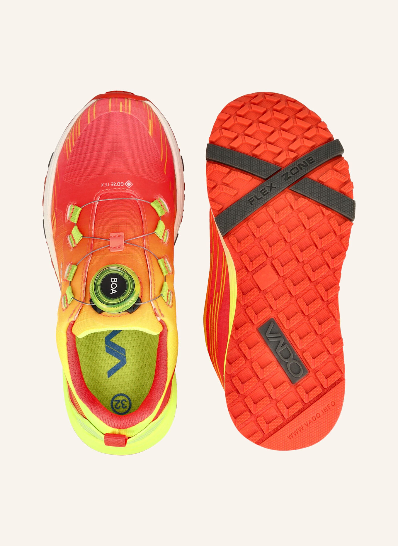 VADO Sneaker WINNER: ORANGE