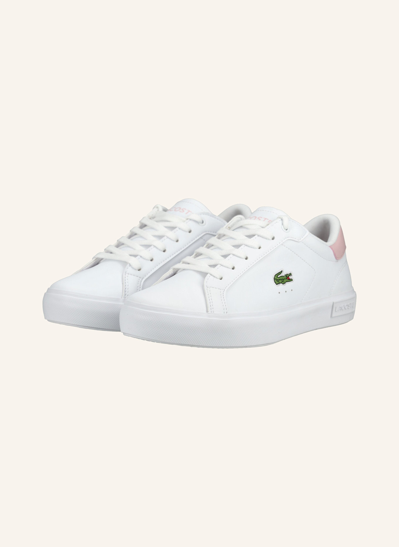 LACOSTE Sneaker POWERCOURT: WEISS