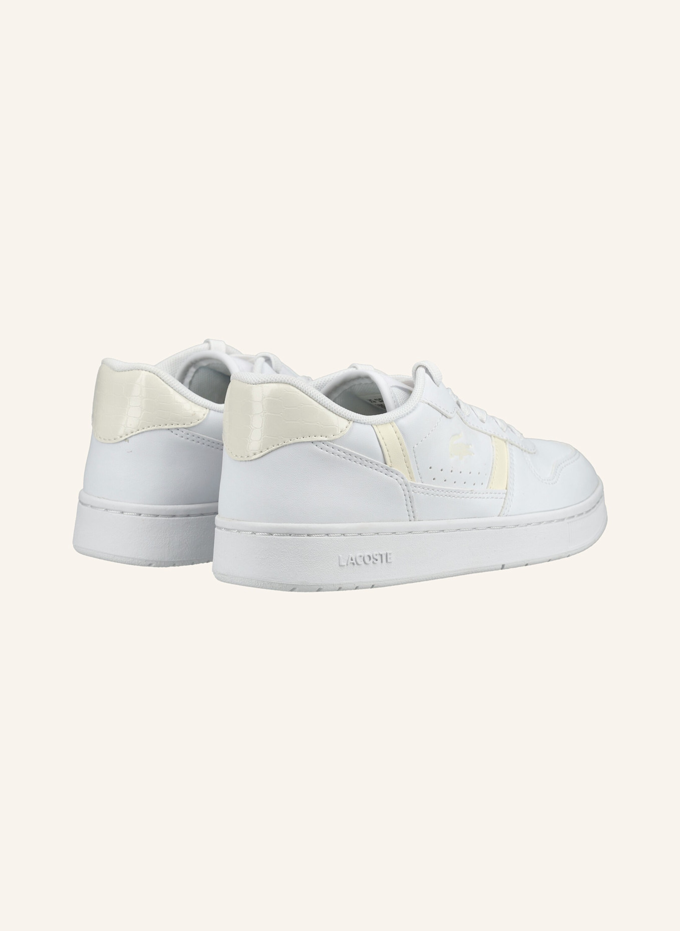 LACOSTE Sneaker T-CLIP SET: WEISS