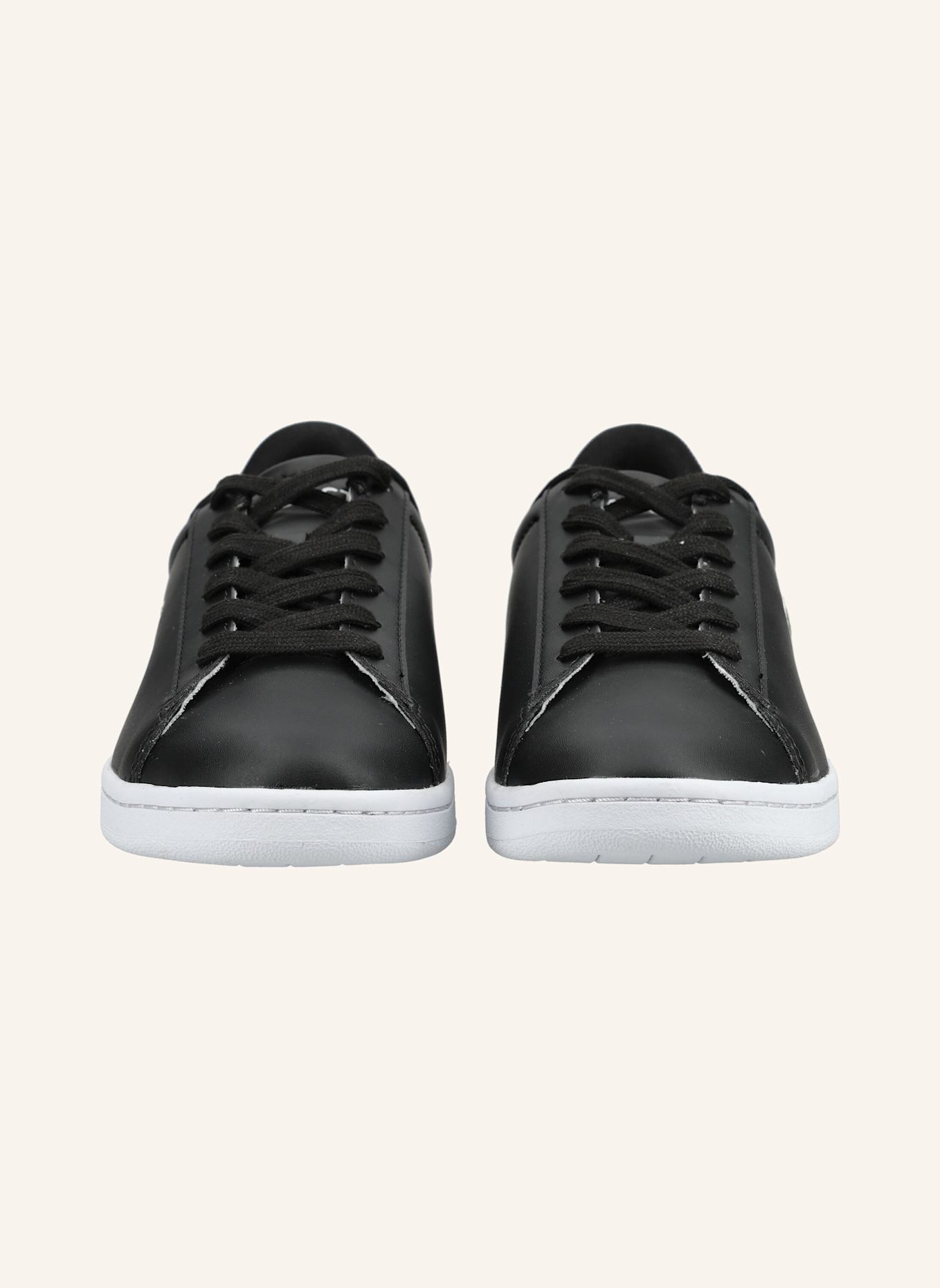 LACOSTE Sneaker CARNABY: SCHWARZ