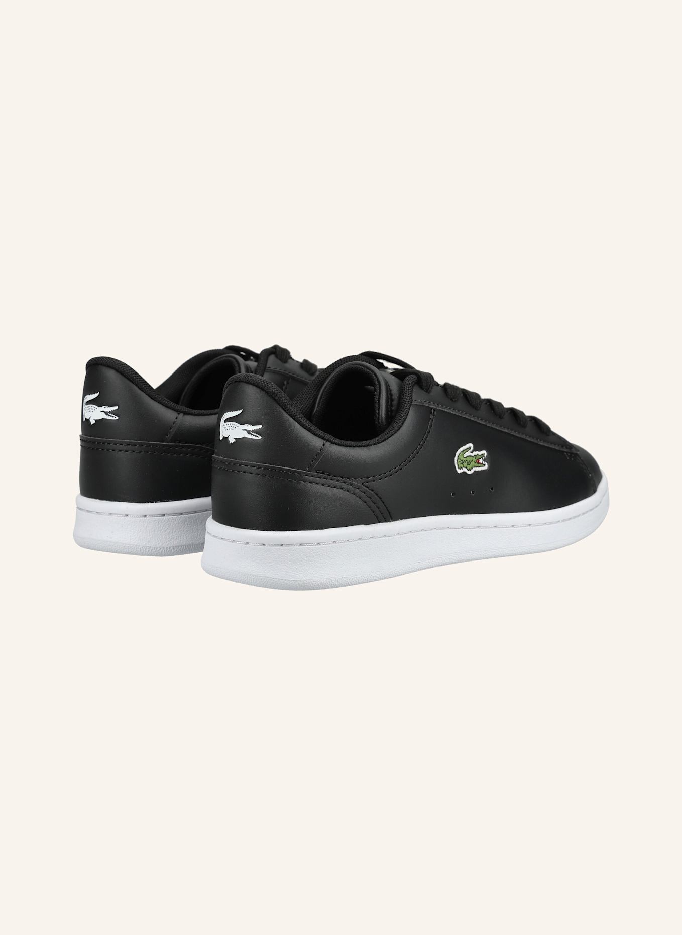 LACOSTE Sneaker CARNABY: SCHWARZ