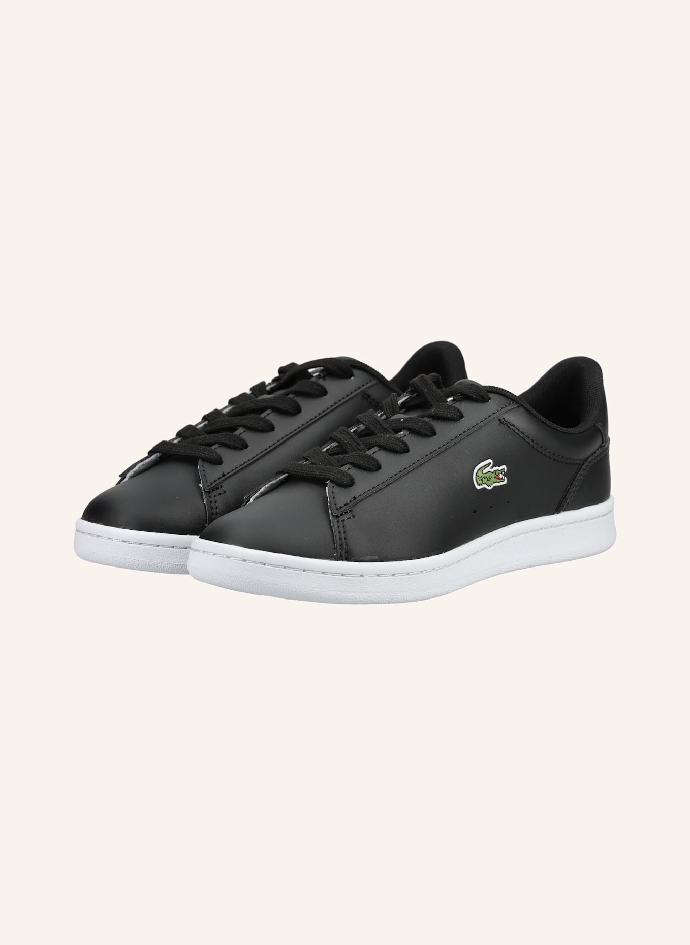 LACOSTE Sneaker CARNABY: SCHWARZ