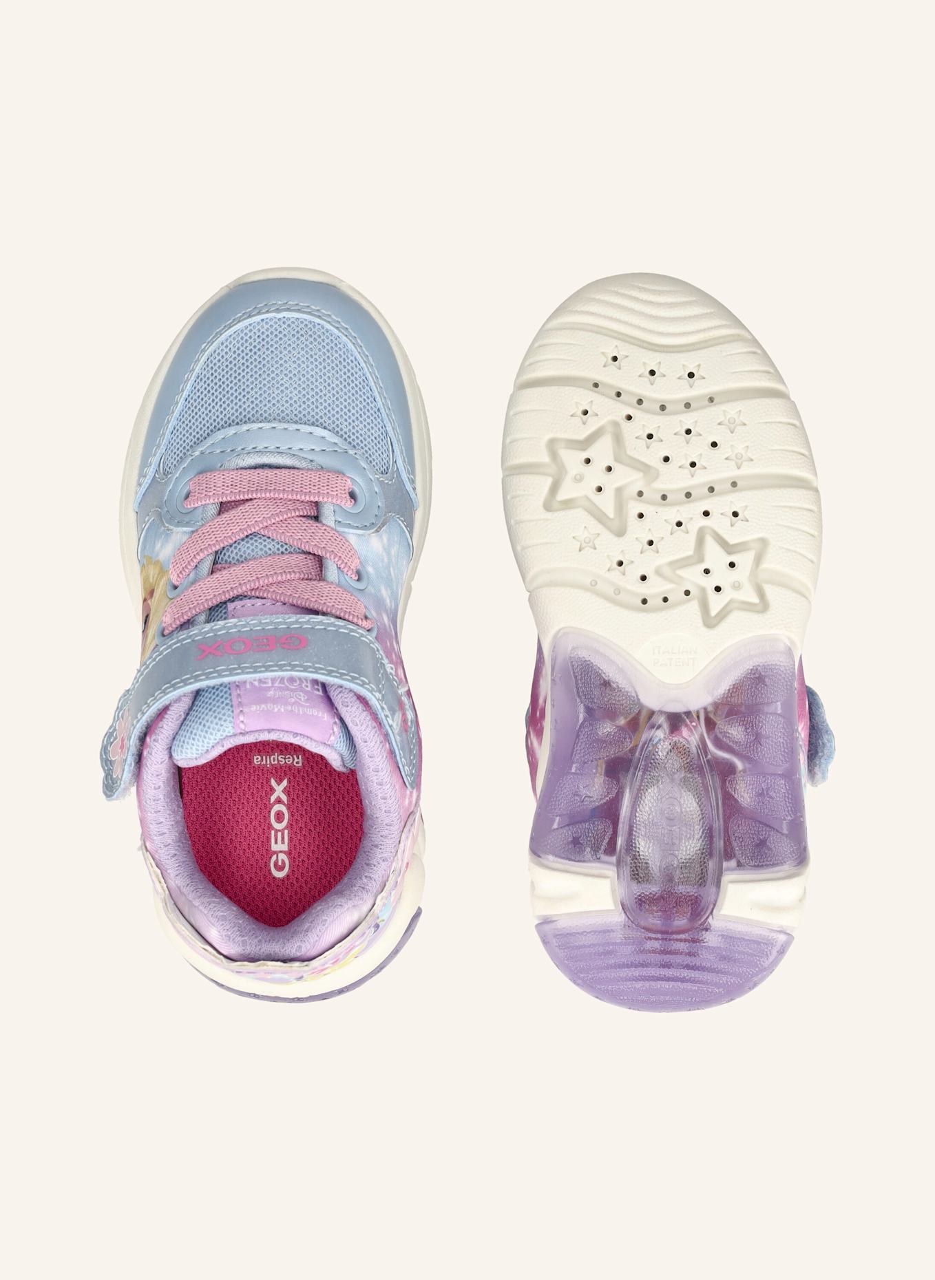 GEOX Sneaker FADEINLIGHT: BLAU