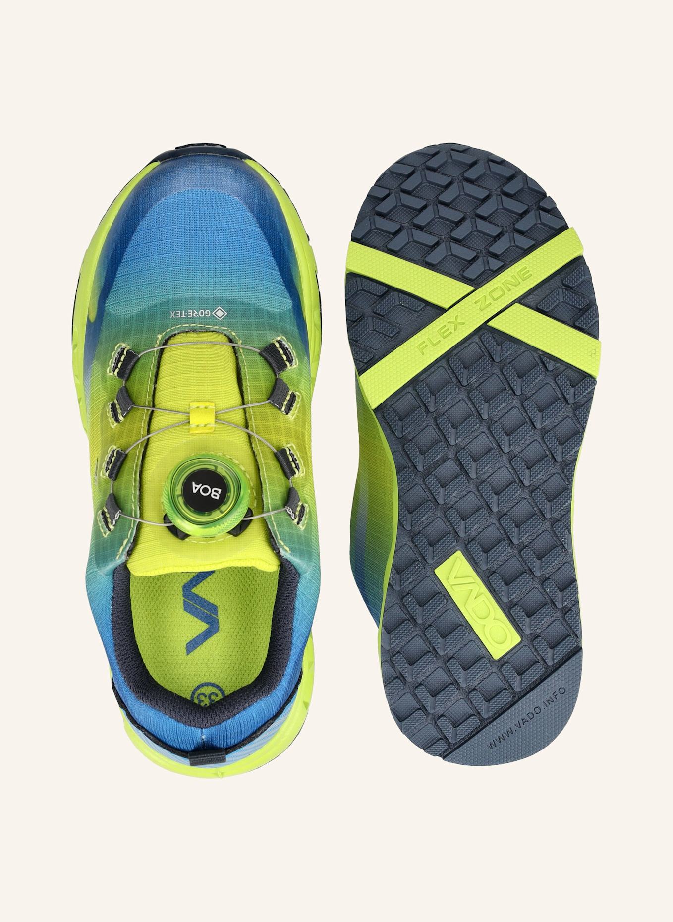 VADO Sneaker COMPETE: BLAU