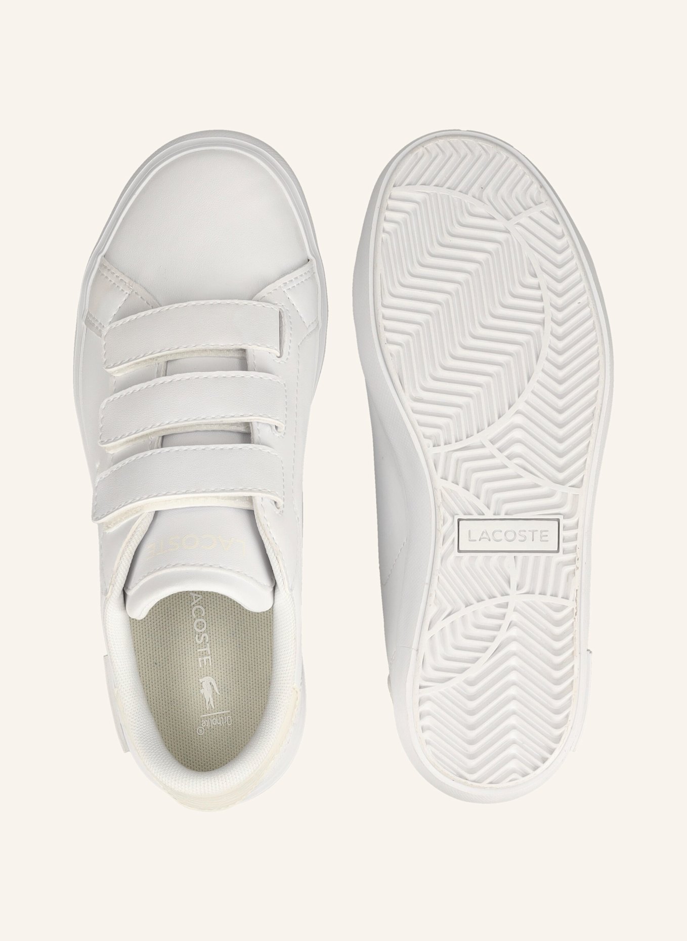 LACOSTE Sneaker POWERCOURT: WEISS