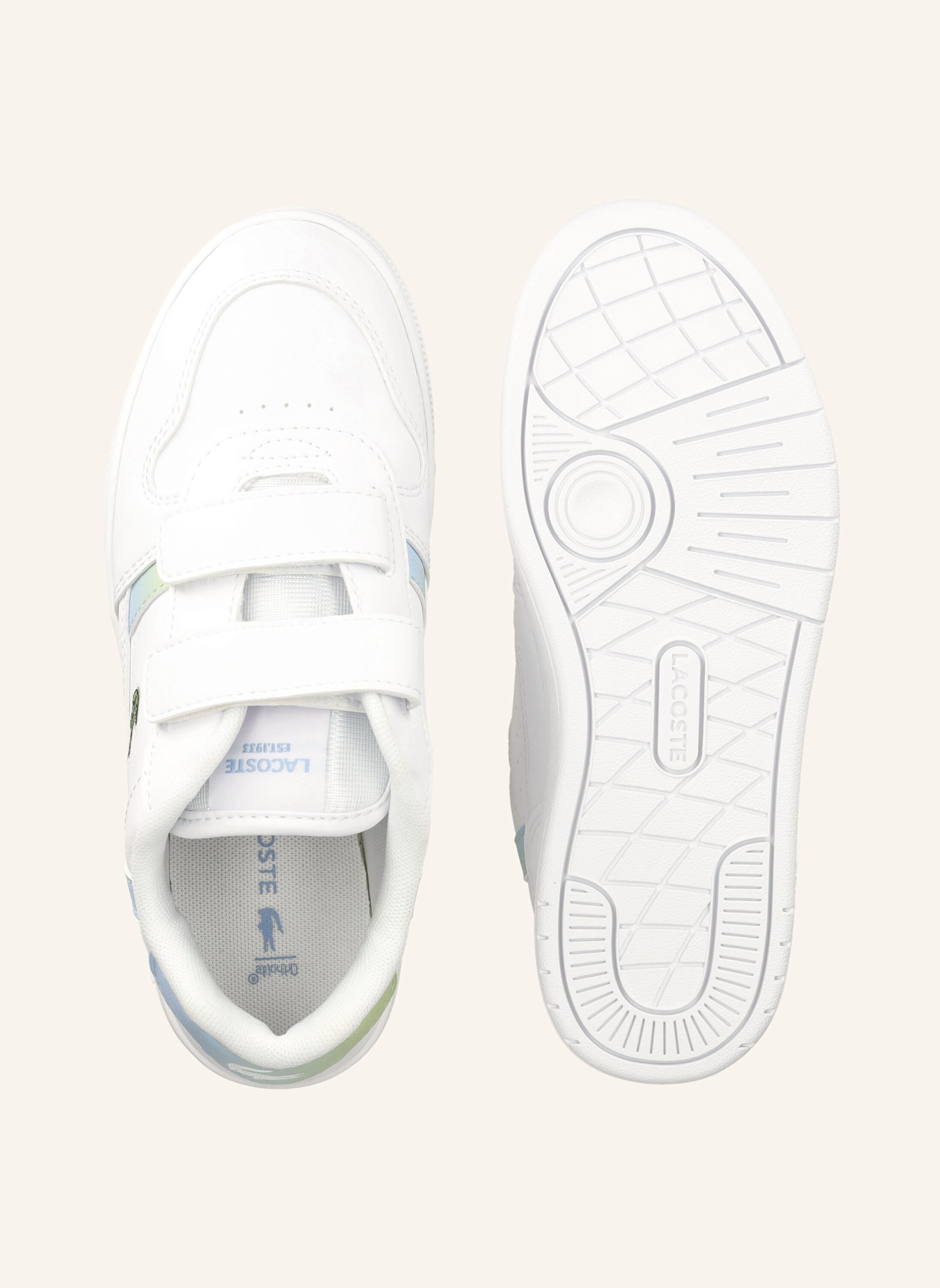 LACOSTE Sneaker T-CLIP SET: WEISS