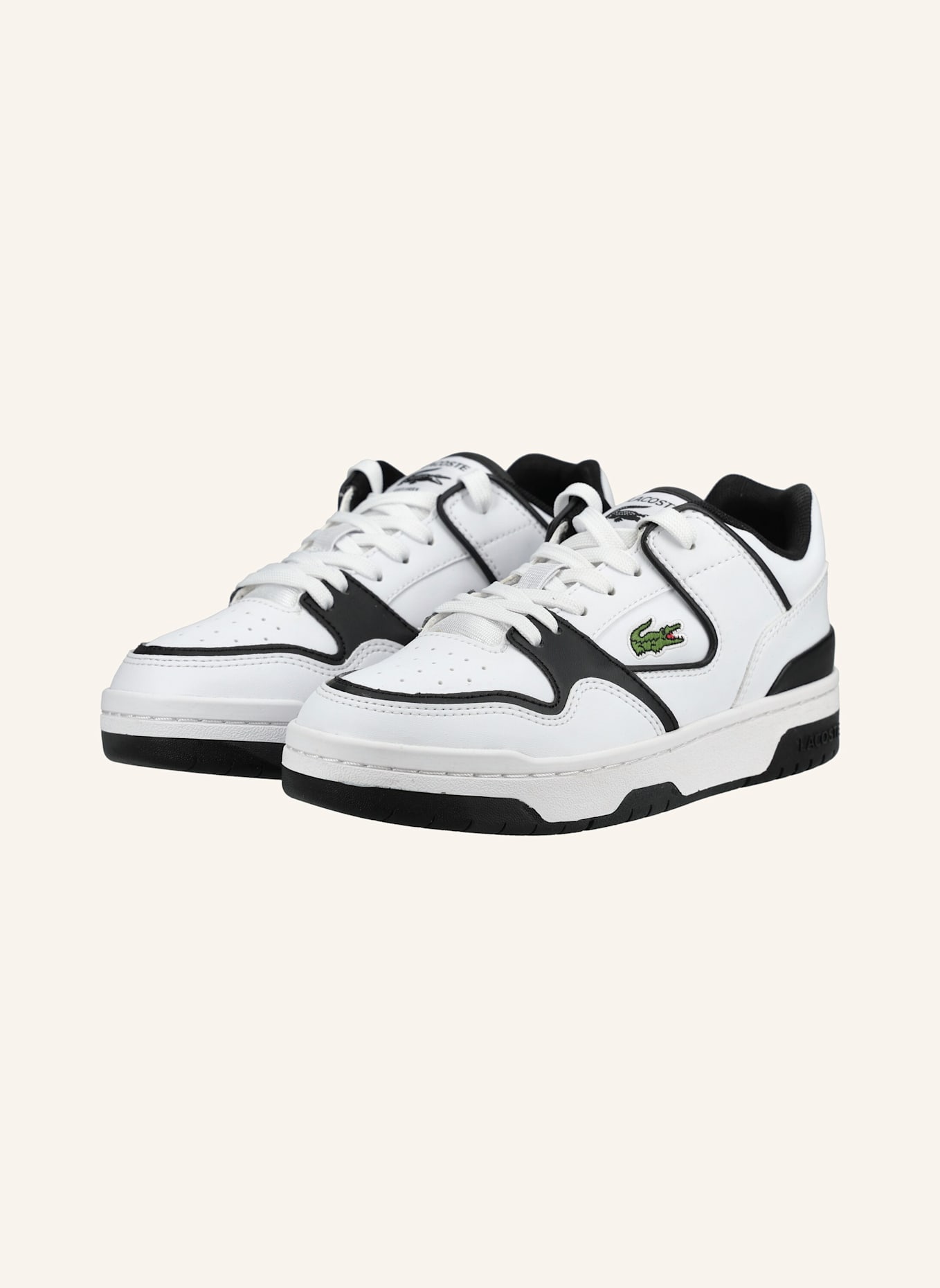 LACOSTE Sneaker COURTCAGE SET: WEISS