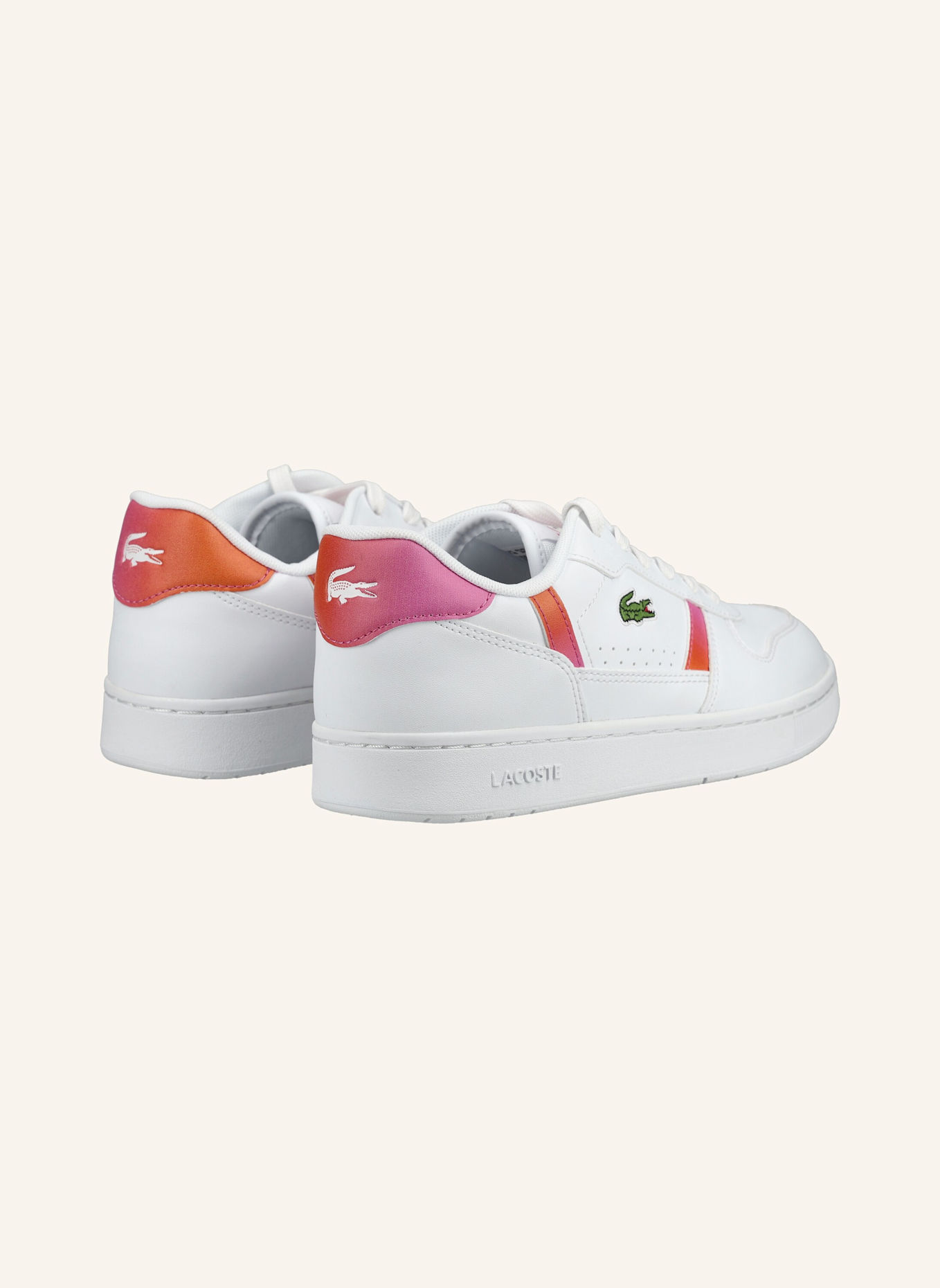 LACOSTE Sneaker T-CLIP SET: WEISS