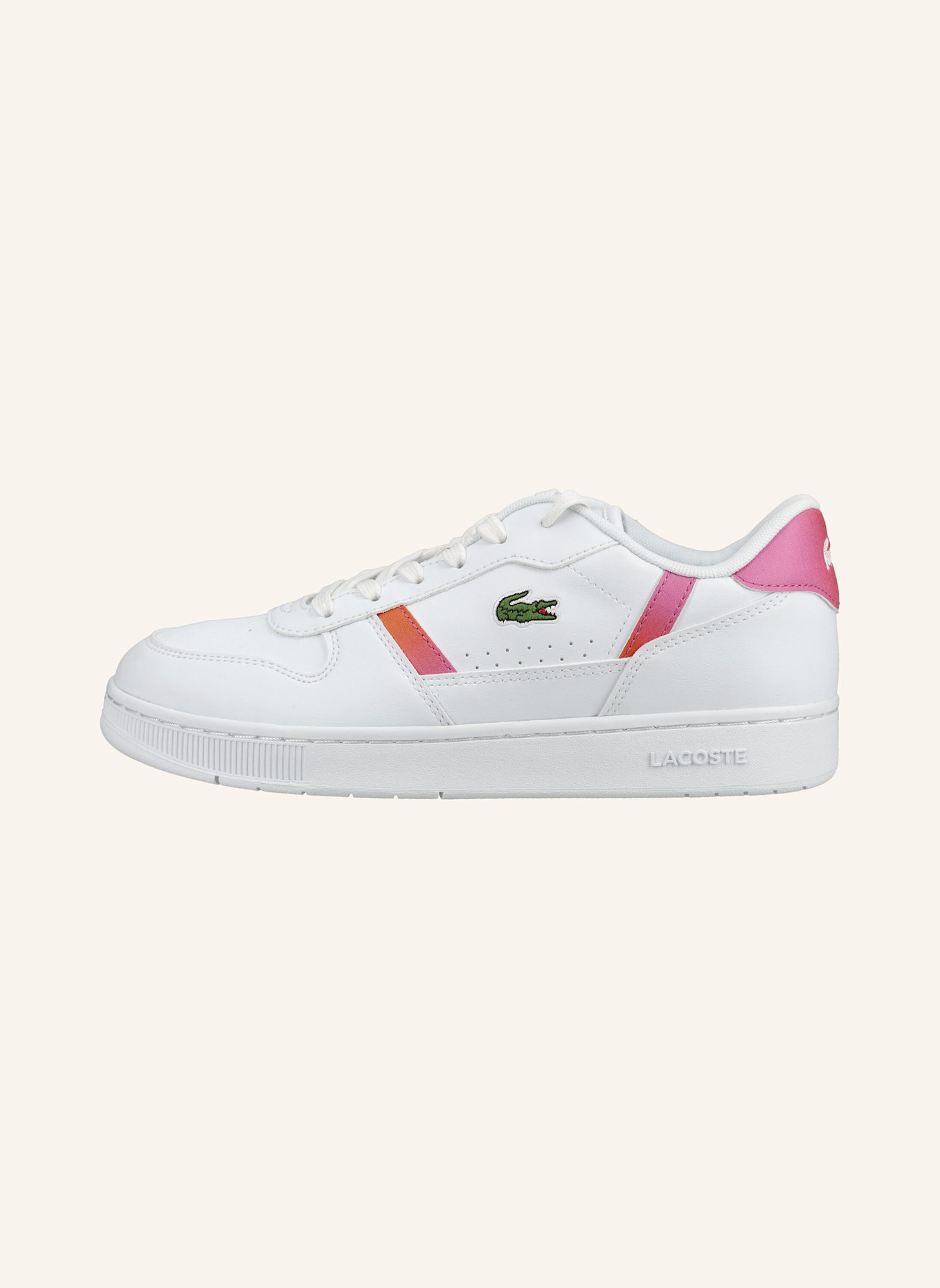 LACOSTE Sneaker T-CLIP SET: WEISS