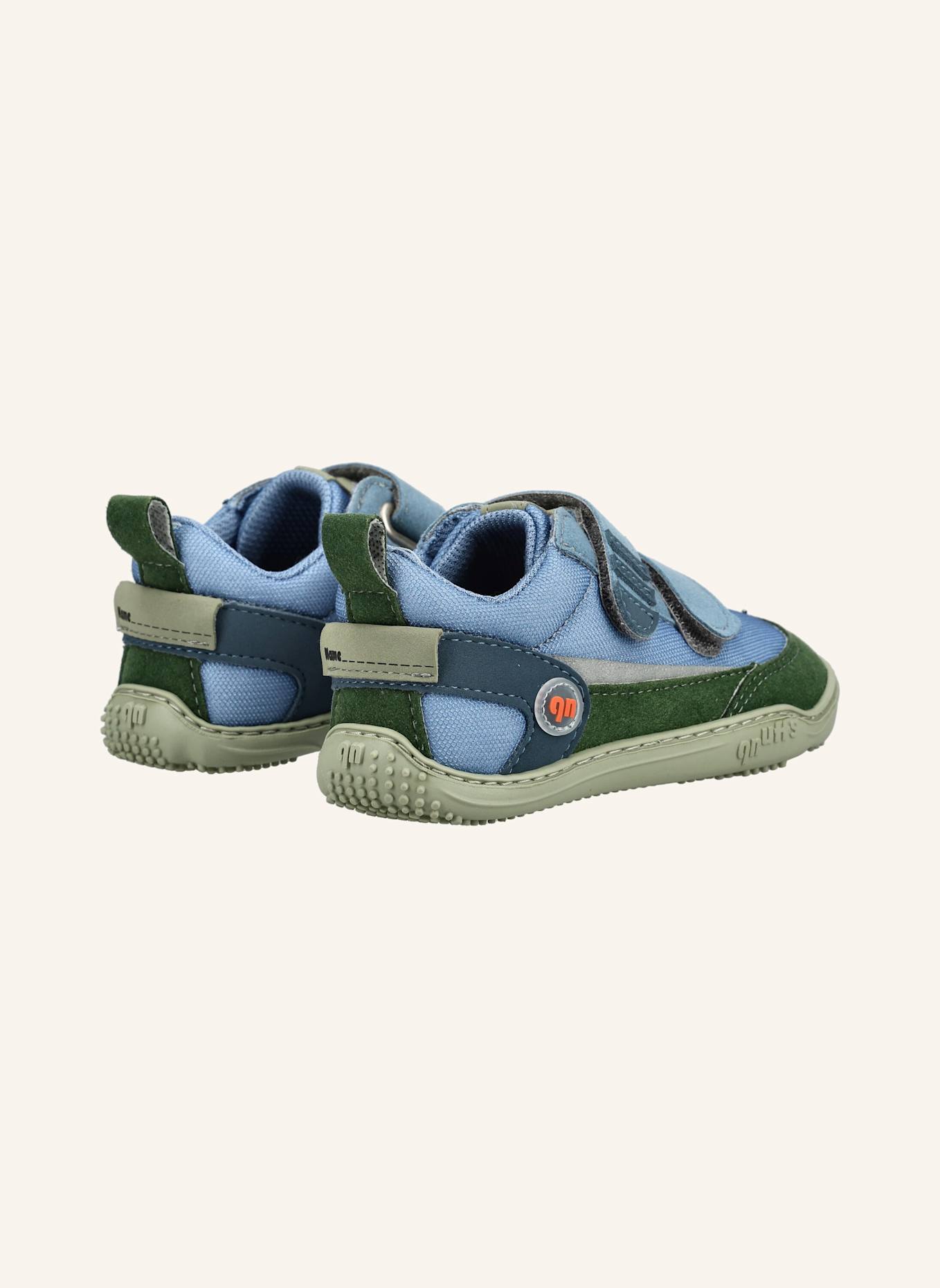 qnuffs Halbschuhe ERLE: BLAU