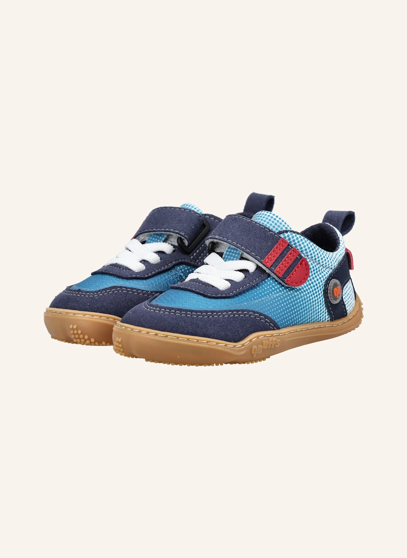 qnuffs Halbschuhe FICHTE: BLAU