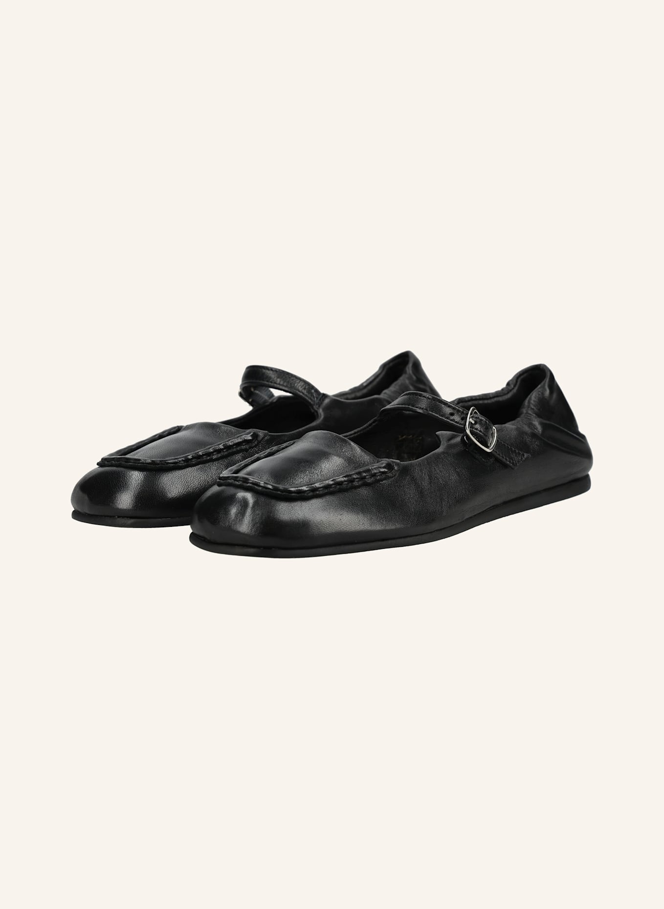 PAVEMENT Ballerinas: SCHWARZ