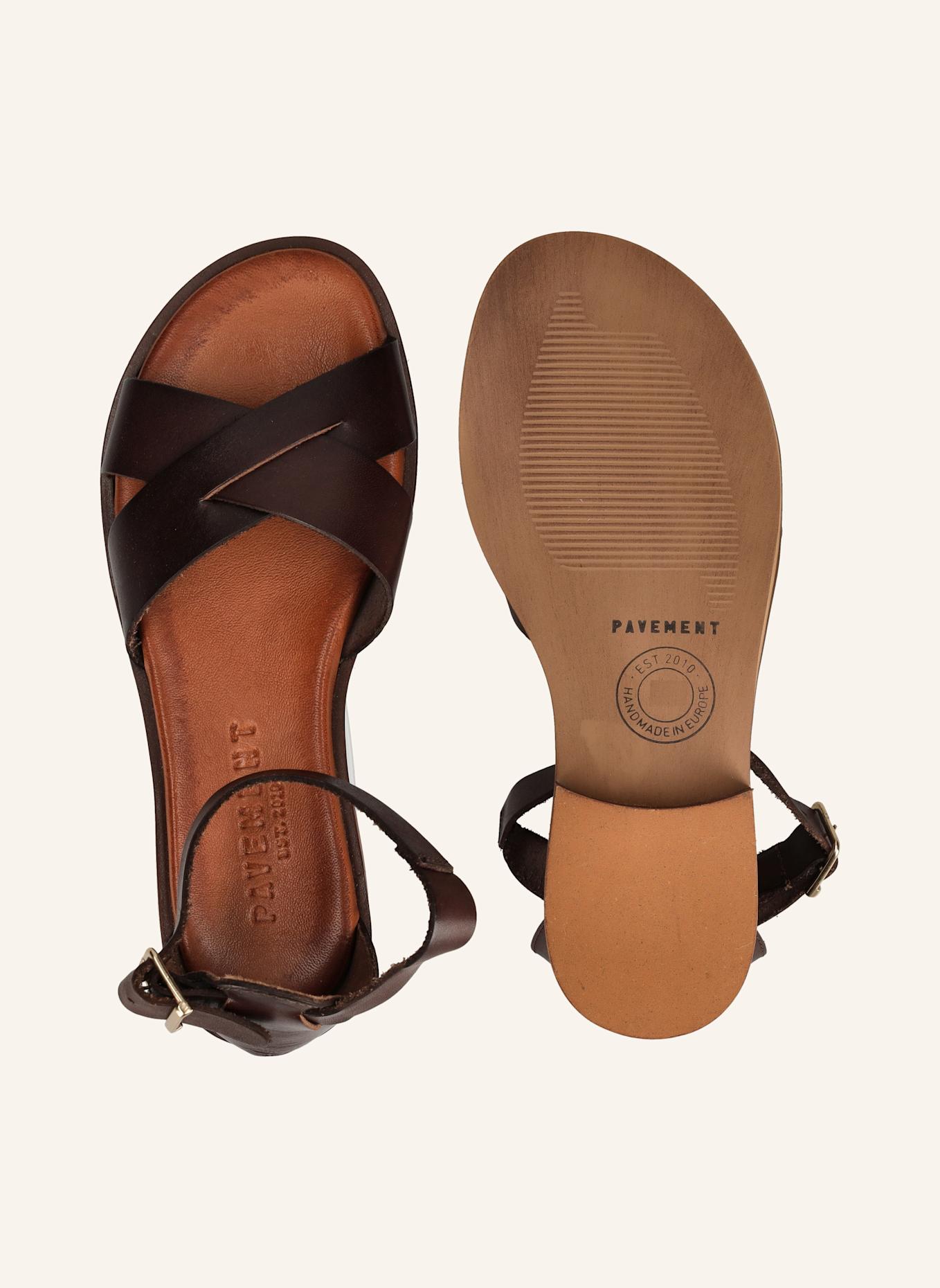 PAVEMENT Sandalen KENDRA: BRAUN